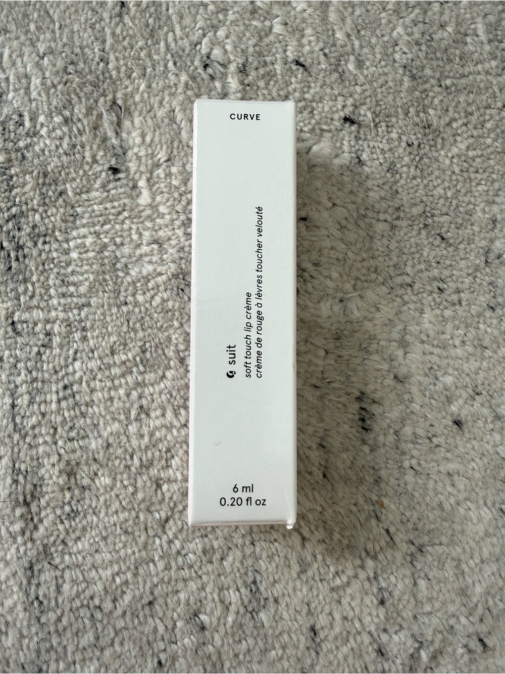 New Glossier G Suit Soft Touch Lip Crème Liquid Lipstick Matte Curve full size
